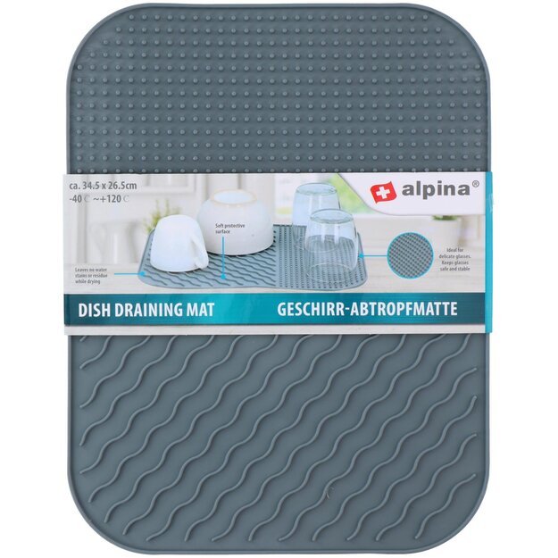 ALPINA indų džiovinimo kilimėlis 34.5x26.5 cm, 871125217644