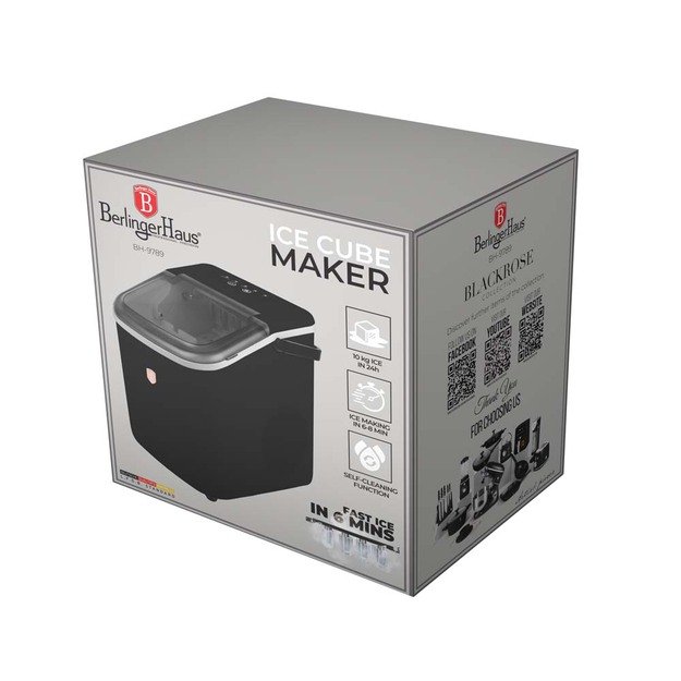 Ledo gaminimo aparatas Berlinger Haus BH-9789 Black Rose Gold