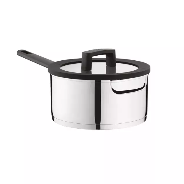 Berghoff „Uqonic Downdraft“ 6 dalių puodų rinkinys su garo kontrolės dangčiais 3 Berghoff „Uqonic Downdraft“ 6 dalių puodų rinkinys su garo kontrolės dangčiais 3
