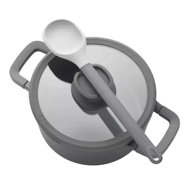 Berghoff „Stone+“ 24 cm / 4,8 L nelipnus puodas su dangčiu 2