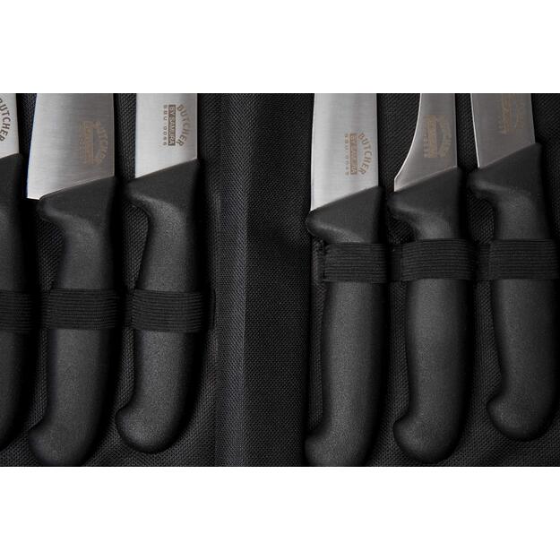 „Samura Butcher“ 6 dalių peilių rinkinys su krepšiu