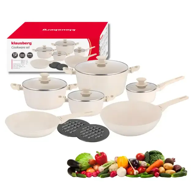 Puodų rinkinys 12 dalių Klausberg KB-7959 3