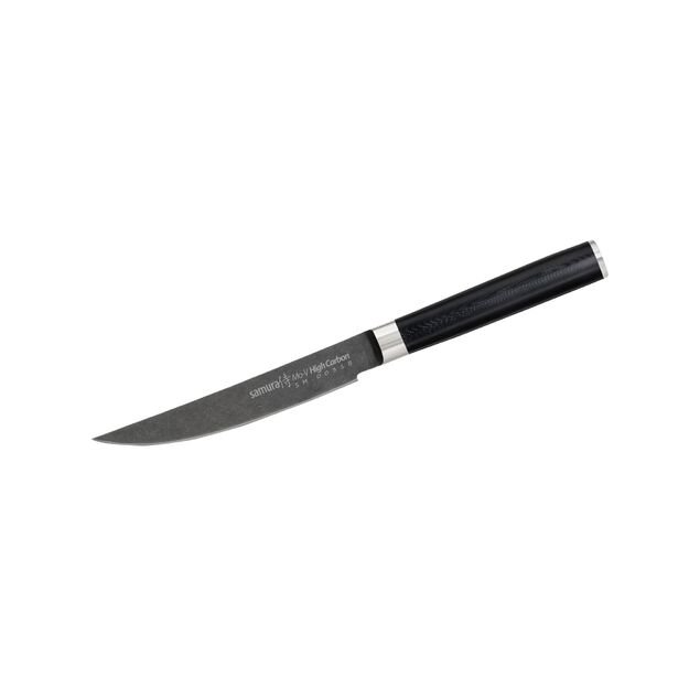 Samura MO-V Stonewash 4.7  Steak Knife - Premium Japanese Steel Kitchen Utensil for Effortless Cutting and Precision in Culinary Applications 