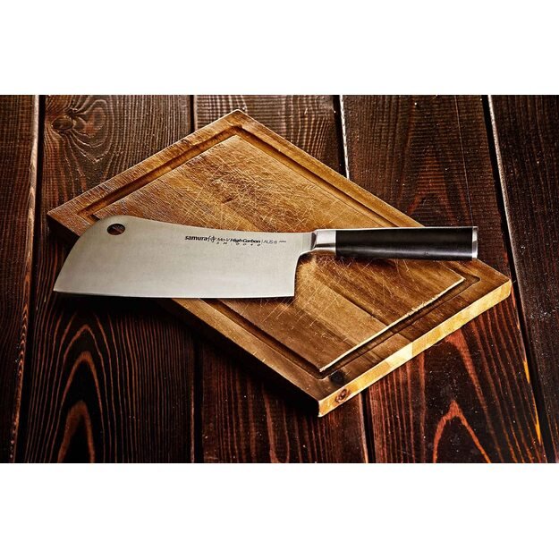 SAMURA MO-V Hackmesser 180mm/7. H&auml;rte 59 HRC 