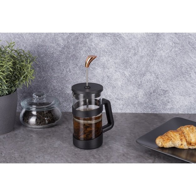 Berlinger Haus BH-7614 Rose Gold kavinukas su stūmokliu 350 ml