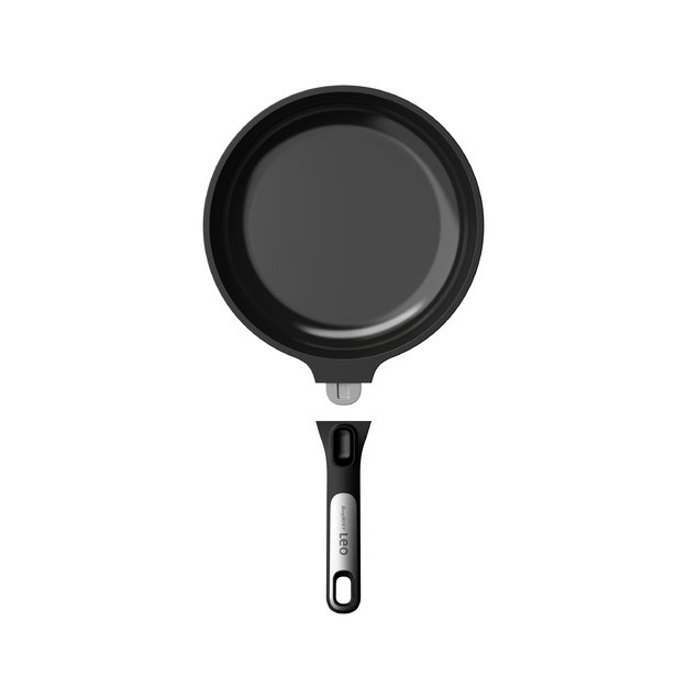 BergHOFF 24 cm keptuvė - Phantom serija su keramikinė nepridegančia danga ir nuimama rankena, tinkama orkaitei 