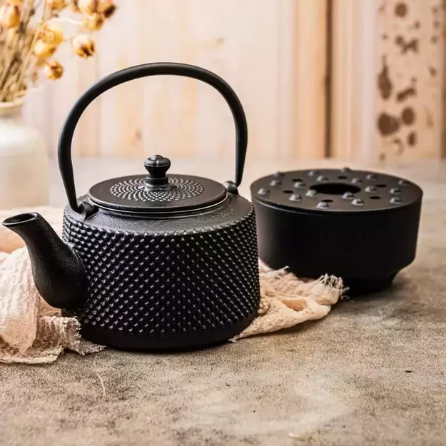 Ketaus arbatinukas su filtru ir pašildytuvu, 0.8L, KINGHoff KH-1847 3