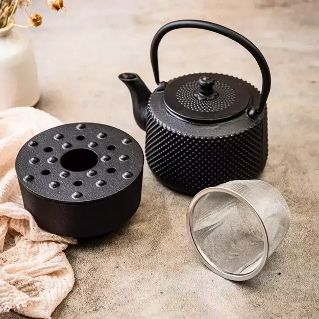 Ketaus arbatinukas su filtru ir pašildytuvu, 0.8L, KINGHoff KH-1847 6