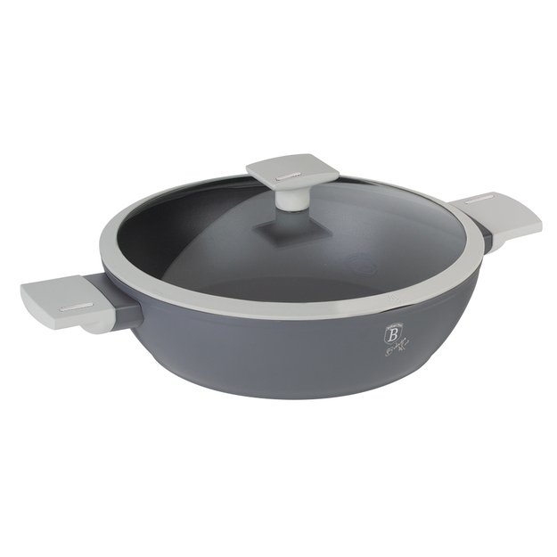 Žemas puodas su dangčiu 28 cm Berlinger Haus Aspen BH-7070