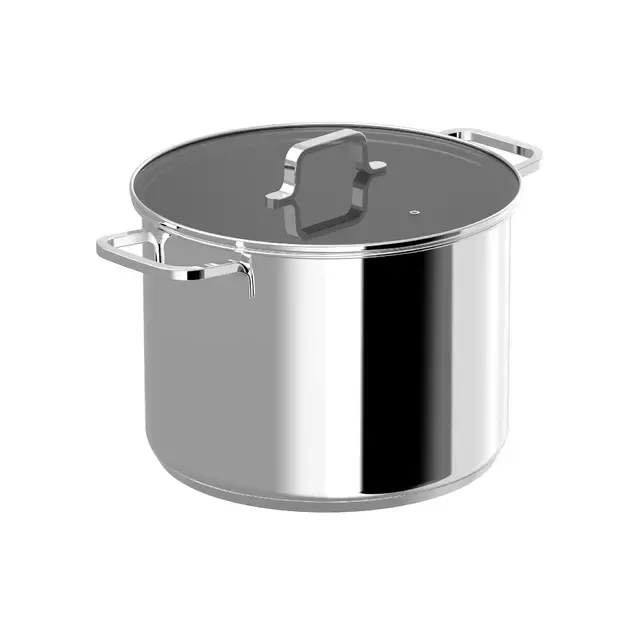 Berghoff „Helix“ nerūdijančio plieno katilas su dangčiu, Ø26 cm, 10 l