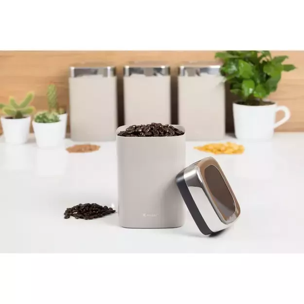 Kassel pilkas maisto laikymo indas 11 × 9 × 17 cm 1