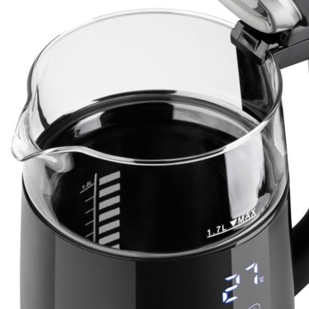 Haeger EK-DIG.028A elektrinis virdulys su temperatūros reguliavimu 1,7 l