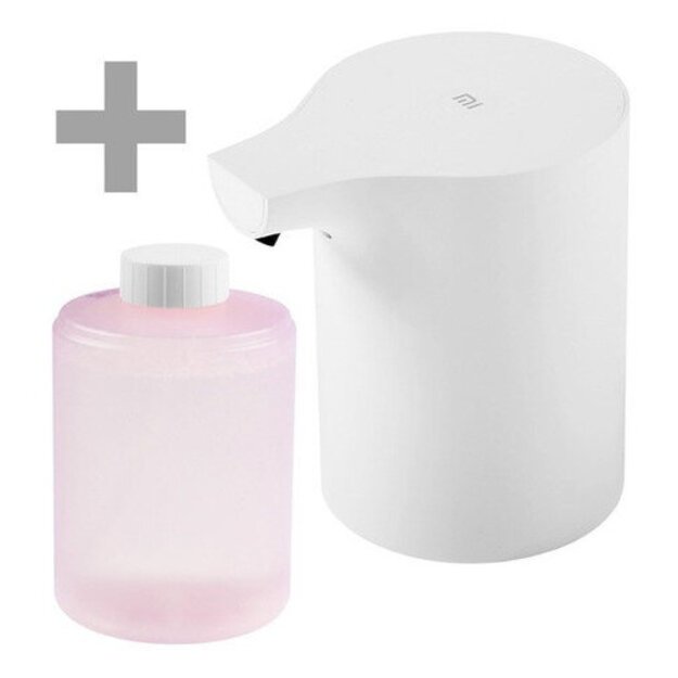 Automatinis muilo dozatorius Xiaomi MJXSJ03XW + skystas muilas 300 ml Xiaomi Mi Simpleway 2
