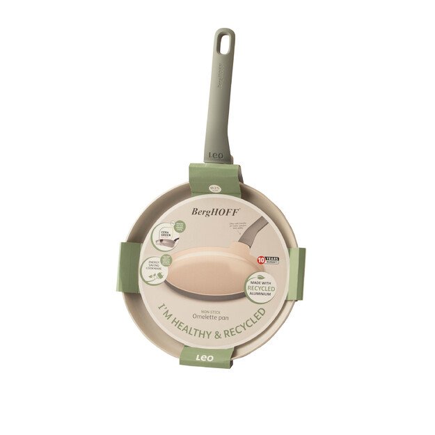 BergHOFF 25 cm omletinė - Balance Moonmist lengva neprideganti keptuvė puriems omletams 