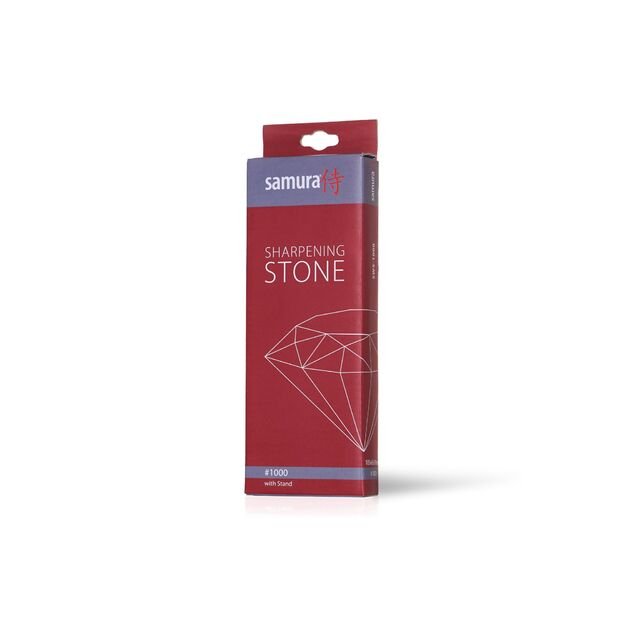 Premium Japanese Whetstone #1000 for Precision Knife Sharpening - High-Quality Samura Steel Kitchen Knife Maintenance Tool 