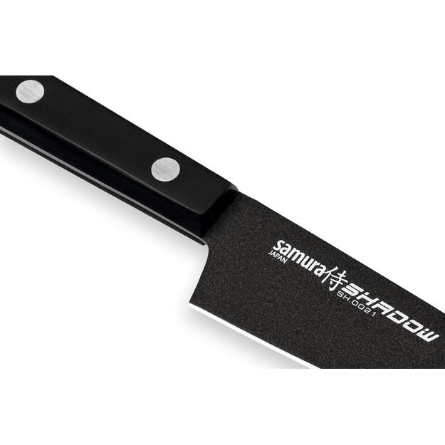 Samura SHADOW 4.7  Utility Knife - Japanese Steel with Black Non-Stick Coating for Effortless Kitchen Precision and Durability 