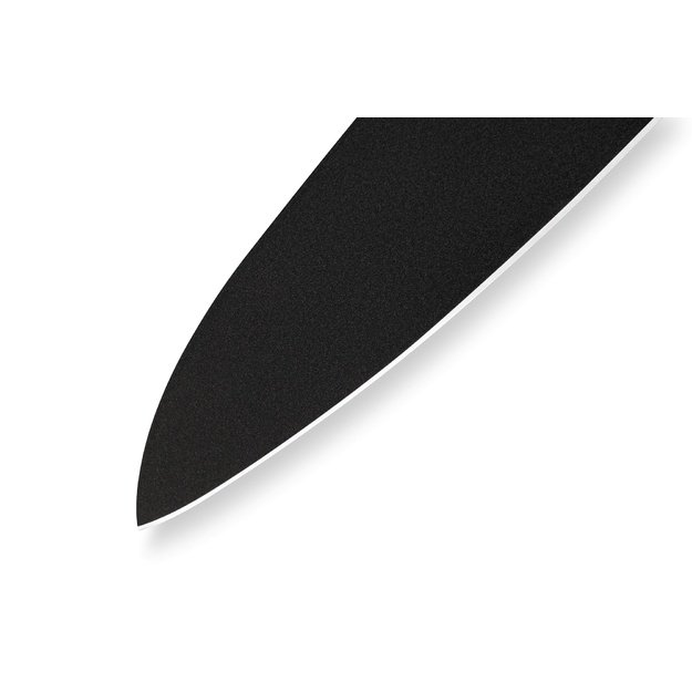 Samura SHADOW 208 mm (8,2 ) juodas šefo peilis, AUS-8, neprideganti danga – universalus profesionalus virtuvės įrankis