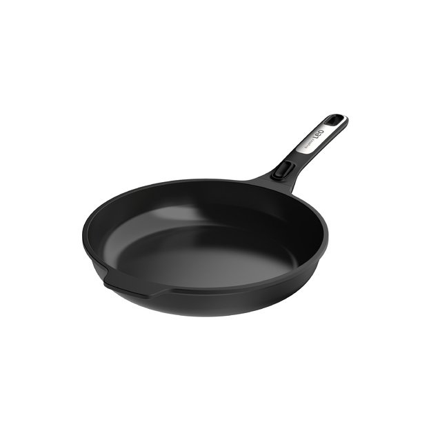 BergHOFF 28 cm keptuvė - Phantom serija, perdirbtas aliuminis su lengvu atlaisvinimu ir nuimama rankena 