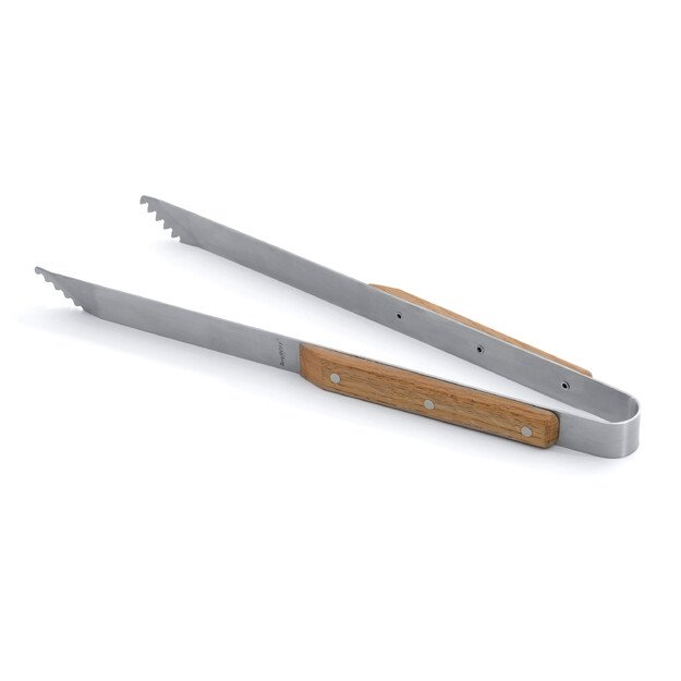 BergHOFF BBQ žnyplės 39,5 cm - maistui saugus nerūdijantis plienas su ilga rankena 