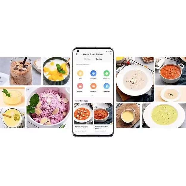 Xiaomi Mi BHR5960EU išmanusis kokteilių plaktuvas, baltas