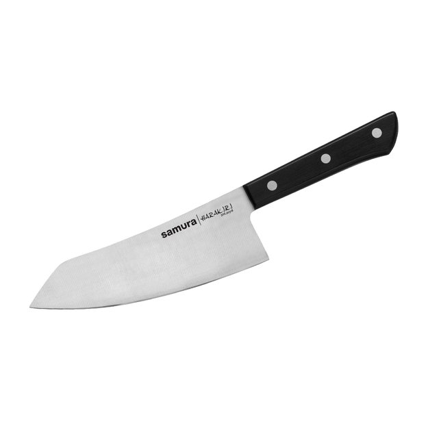 Samura HARAKIRI Hakata virtuvinis peilis 16,6 cm (AUS-8, 58 HRC) – lengvas, full tang, neslystanti rankena 