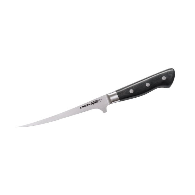 Samura PRO-S 14 cm filė peilis – profesionalus, atsparus, aštrus virtuvinis peilis 