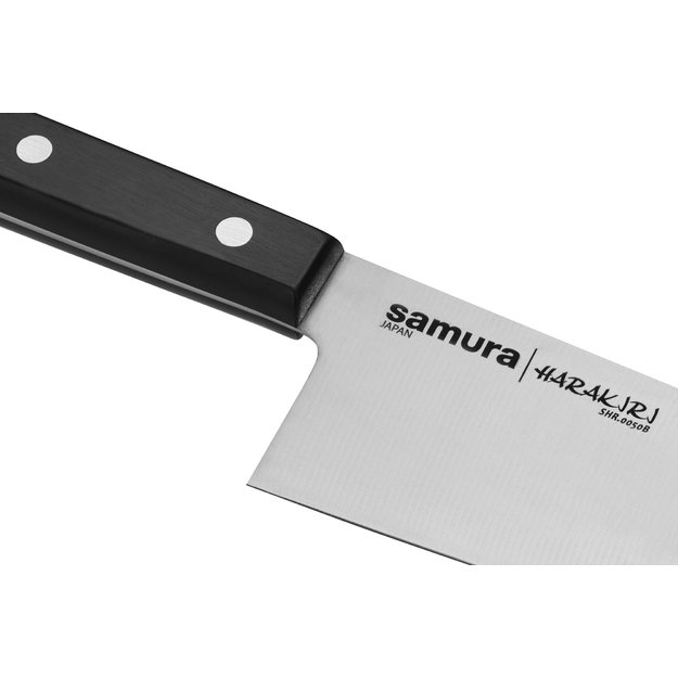 Samura HARAKIRI Hamokiri 25,4 cm (10 ) virtuvinis peilis – profesionalus, aštrus, juodas kūnas 