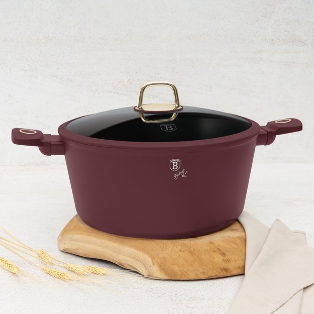 Puodas su dangčiu 30 cm / 8 L Berlinger Haus Leonardo BH-8043