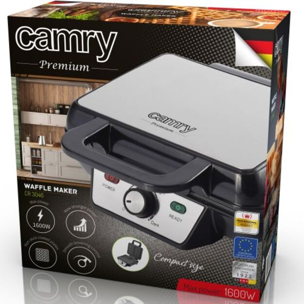 Camry CR 3046 vaflinė, 1600 W 4
