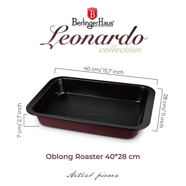 Kepimo skarda Berlinger Haus BH-7659 Leonardo Collection 40x28 cm