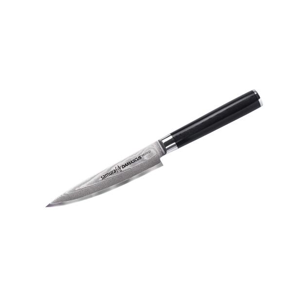 Samura Damascus profesionalus japoniškas virtuvinis peilis 125 mm/5