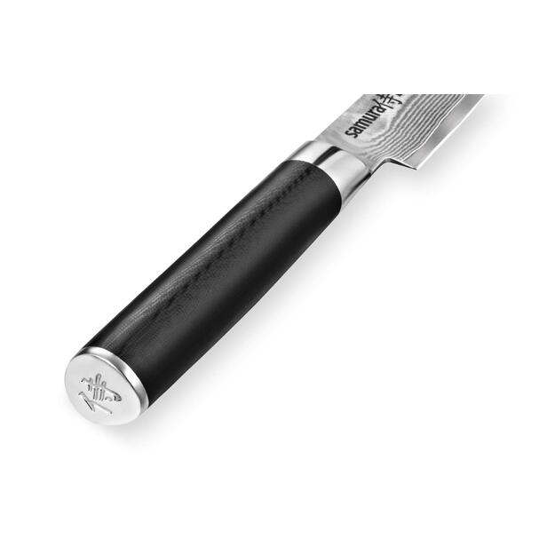 Samura Damascus profesionalus japoniškas virtuvinis peilis 125 mm/5