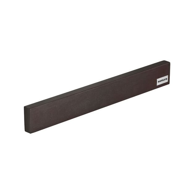 „Samura Premium“ magnetinis peilių laikiklis – stilingas ir patvarus japoniško plieno virtuvinių peilių laikiklis (385 x 49 x 18 mm)