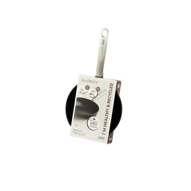 BergHOFF 20 cm keptuvė - Graphite serija su keramikinė nepridegančia danga ir perdirbto aliuminio korpusu 