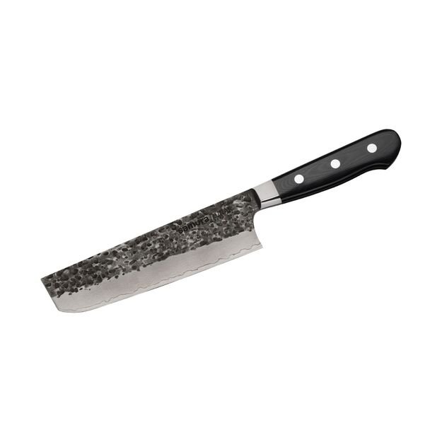 Samura PRO-S LUNAR 6.6  Nakiri Knife - Premium Japanese Steel Chef s Knife for Precision Vegetable Cutting and Culinary Excellence 