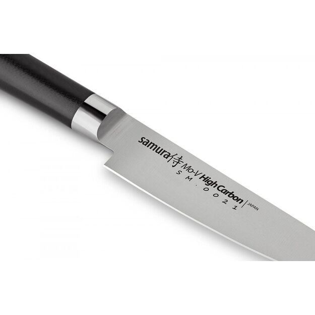 Samura MO-V 5  Utility Knife - Japanese Steel Kitchen Knife for Precision Cutting and Versatile Food Preparation 