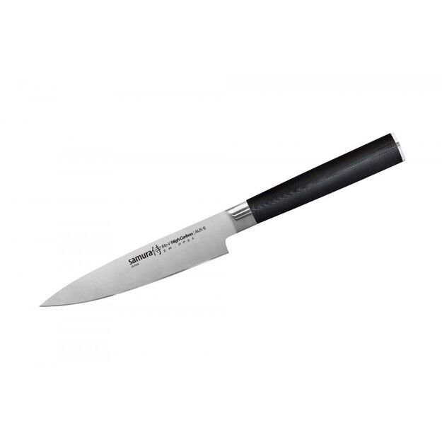 Samura MO-V 5  Utility Knife - Japanese Steel Kitchen Knife for Precision Cutting and Versatile Food Preparation 